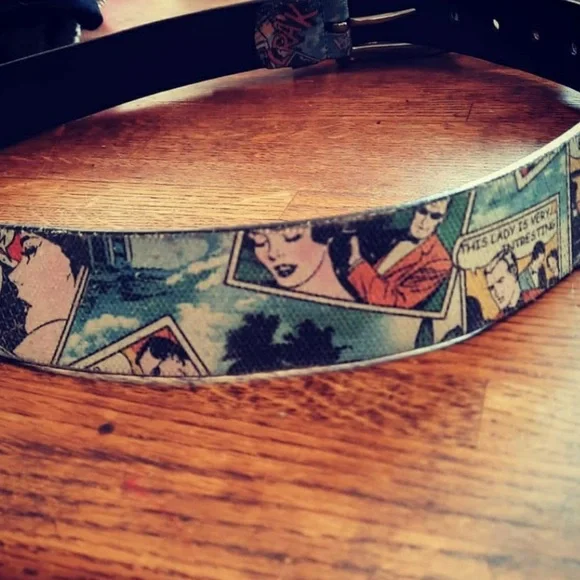 Absurd 1990s Unisex Cartoon Pop Art Belt - Picture 10 of 11